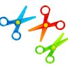 Crayola Toddler Safety Scissors (3pk), Blunt Tip Training Scissors for Preschool Learning Activities, Right & Left Handed, Toddler Back to School Essentials
