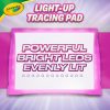 Crayola Light Up Tracing Pad - Pink, Writing & Drawing Art Kit for Kids, Kids Toys & Games, Tracing Light Box, Sketching Gifts for Girls & Boys, 6+ [Amazon Exclusive]