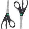 Westcott 15179 8-Inch KleenEarth Recycled Scissors For Office and Home, Black, 2 Pack