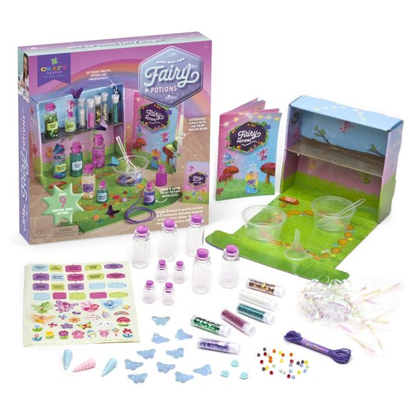 Craft-tastic – Fairy Potions Craft Kit – Make 9 Magical Fairy Potions