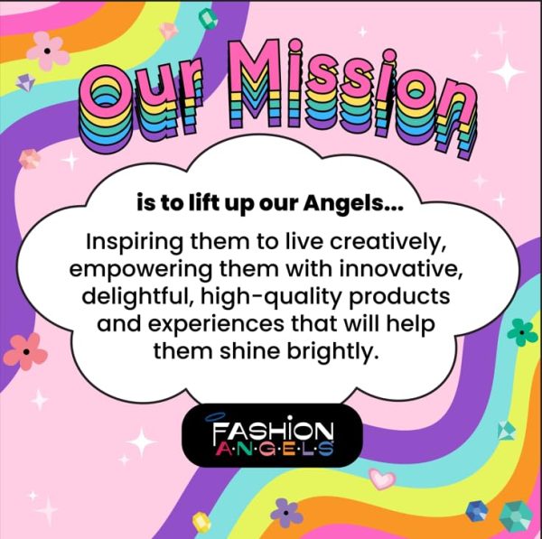 Fashion Angels Fashion Design Sketch Portfolio - Sketch Book for Beginners, Sketch Pad with Stencils and Stickers for Kids 6 and Up, Brown(Covers May Vary)