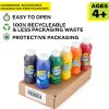 Crayola Washable Finger Paints (6ct), Toddler Paint Set, Nontoxic Finger Paint for Kids, Arts & Crafts Supplies for Toddlers, Teacher Classroom Must Have [Amazon Exclusive]