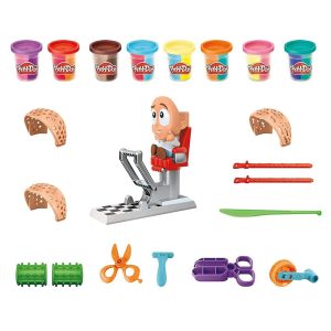 Play-Doh Crazy Cuts Stylist Set, Hair Salon Toy with Tools & 8 Tri-Color Cans, Back to School Classroom Supplies, Kids Arts & Crafts, Preschool Toys, Ages 3+