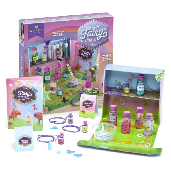 Craft-tastic – Fairy Potions Craft Kit – Make 9 Magical Fairy Potions