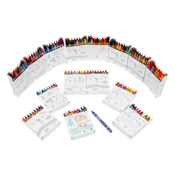 Crayola Crayon Tub (240ct), Bulk Crayon Set for Toddlers, Kindergarten Classroom Must Haves for Teachers, Back to School Art Supplies, 3+ [Amazon Exclusive]