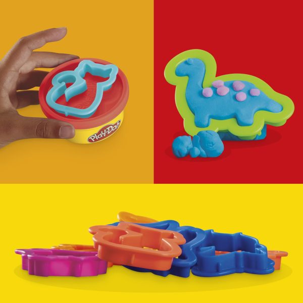 Play-Doh Party Favor Pack, Bulk 24 Pack of Modeling Compound with Cutters, Classroom Supplies for Arts & Crafts, Back to School Gifts & Prize Toys for Kids, Ages 3+ (Amazon Exclusive)