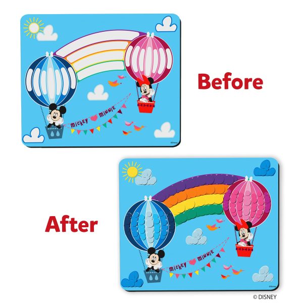 Skillmatics Dot It Sticker Art - Disney Mickey & Friends, Mess-Free Fun for Kids, 500+ Stickers, Craft Kits, DIY Scrapbooking Activity, Travel Toys, Gifts for Boys & Girls Ages 3, 4, 5, 6, 7