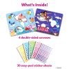 Skillmatics Dot It Sticker Art - Disney Princess, Mess-Free Fun for Kids, 500+ Stickers, Craft Kits, DIY Scrapbooking Activity, Travel Toys, Gifts for Girls & Boys Ages 3, 4, 5, 6, 7