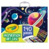 Crayola Inspiration Art Case Coloring Set, 140pc Space Theme – Art Kit for Kids, Crayons, Markers, Pencils, Gift for Boys & Girls, Ages 5, 6, 7, 8 [Amazon Exclusive]