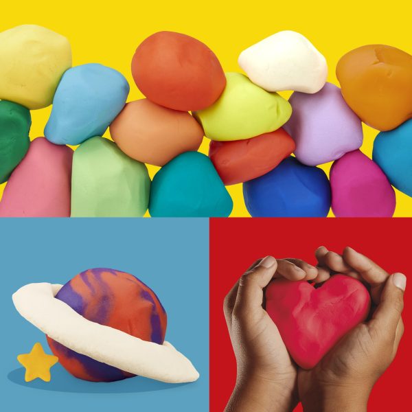 Play-Doh Modeling Compound 24-Pack Case of Colors, Non-Toxic, 3 Oz Cans of Assort. Colors, Back to School Classroom Supplies, Preschool Toys, Ages 2+ (Amazon Exclusive)