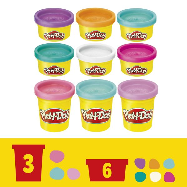 Play-Doh Make & Style Ponies Set, My Little Pony Toys and Figures, Kids Arts and Crafts Playset (Amazon Exclusive)