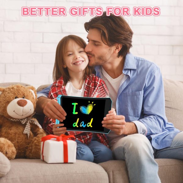 cimetech LCD Writing Tablet, 2 Pack Toddler Kids Toys, 8.5 Inch Drawing Pad, Arts and Crafts for Kids, Travel Essentials Airplane Toys Road Trip Activities, Birthday Gifts for Girls Boys Age 3-8