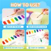 YPLUS Paint with Water Books for Toddlers, Art Craft Toys Watercolor Painting Paper for Kids Gift for Drawing with Brush - Animals