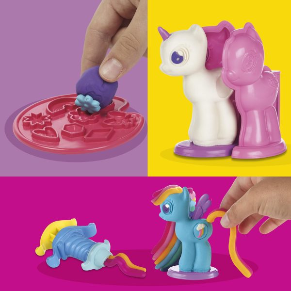 Play-Doh Make & Style Ponies Set, My Little Pony Toys and Figures, Kids Arts and Crafts Playset (Amazon Exclusive)