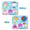 Skillmatics Dot It Sticker Art - Unicorns & Princesses, Mess-Free Fun for Kids, 500+ Stickers, Craft Kits, DIY Scrapbooking Activity, Travel Toys, Gifts for Girls & Boys Ages 3, 4, 5, 6, 7