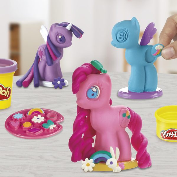 Play-Doh Make & Style Ponies Set, My Little Pony Toys and Figures, Kids Arts and Crafts Playset (Amazon Exclusive)