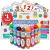 Dauber Dawgs Washable Dot Markers for Toddlers - Bingo Markers for Dot Art w/ PDF Activity Books, Dot Paints Washable for Kids, Bingo Dabbers Dotters & Dobbers, Holiday Gifts Daubers, Dot Painting