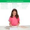 Melissa & Doug Mosaic Sticker Pad Safari Animals (12 Color Scenes to Complete with 850+ Stickers)