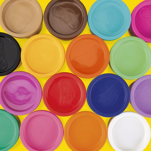 Play-Doh Modeling Compound 36-Pack Case of Colors, Non-Toxic, 3 Oz Cans of Assort. Colors, Back to School Classroom Supplies, Preschool Toys, Ages 2+ (Amazon Exclusive)