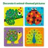 Skillmatics Foam Sticker Art Activity - Animals, Mess-Free Fun for Kids, 800+ 3D Foam Stickers, DIY Felt Craft Kits, Gifts for Boys & Girls Ages 3, 4, 5, 6, 7