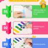 TECJOE 3 Pack Paint with Water Coloring Books for Toddlers, Watercolor Paint Set with 6 Brushes, Painting Activity for Kids Ages 4 5 6 7 8, Birthday Gifts Arts & Crafts Toy, Princess, Forest & Sea