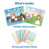 Skillmatics Dot It Sticker Art - Unicorns & Princesses, Mess-Free Fun for Kids, 500+ Stickers, Craft Kits, DIY Scrapbooking Activity, Travel Toys, Gifts for Girls & Boys Ages 3, 4, 5, 6, 7
