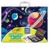 Crayola Inspiration Art Case Coloring Set, 140pc Space Theme – Art Kit for Kids, Crayons, Markers, Pencils, Gift for Boys & Girls, Ages 5, 6, 7, 8 [Amazon Exclusive]