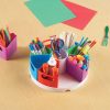 Learning Resources Create a Space Storage Center - Toy Desk Organizer, Classroom Workspace Must Haves, Homeschool Organization, Arts & Crafts, Rotating Caddy, Office & Teacher Supplies