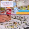 Ledgebay Paint by Numbers Kit for Adults: Beginner to Advanced Number Painting Kit - Fun DIY Arts & Crafts | Color by Numbers for Adults - Kits Include - (Mountain Paradise 16" x 20" Unframed)