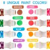 Dauber Dawgs Washable Dot Markers for Toddlers - Bingo Markers for Dot Art w/ PDF Activity Books, Dot Paints Washable for Kids, Bingo Dabbers Dotters & Dobbers, Holiday Gifts Daubers, Dot Painting