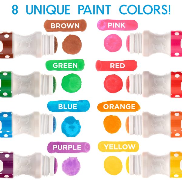 Dauber Dawgs Washable Dot Markers for Toddlers - Bingo Markers for Dot Art w/ PDF Activity Books, Dot Paints Washable for Kids, Bingo Dabbers Dotters & Dobbers, Holiday Gifts Daubers, Dot Painting