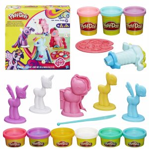 Play-Doh Make & Style Ponies Set, My Little Pony Toys and Figures, Kids Arts and Crafts Playset (Amazon Exclusive)
