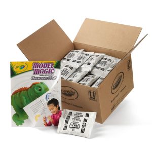 Crayola Model Magic - White (75ct), 1oz Modeling Clay Alternative, Molding Air Dry Clay for Kids, Bulk Art Supplies, Must Have Teacher Classroom Essentials