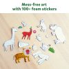 Skillmatics Foil Fun - Animals, No Mess Art for Kids, Travel Toys, Craft Kits, DIY Creative Activity, Gifts for Boys & Girls Ages 4, 5, 6, 7, 8, 9