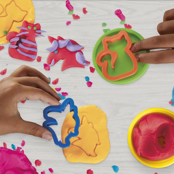 Play-Doh Party Favor Pack, Bulk 24 Pack of Modeling Compound with Cutters, Classroom Supplies for Arts & Crafts, Back to School Gifts & Prize Toys for Kids, Ages 3+ (Amazon Exclusive)