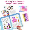 Skillmatics Storybook Art Kit - Create Fairytale Stories, DIY Craft & Writing Kit with 300+ Stickers, Scrapbooking & Journal Activity, Gifts for Kids Ages 5, 6, 7, 8, 9, 10