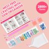 Klever Kits 16 Projects Gem Painting, Kids Diamond Gem Painting Kit with 5D Gem, Arts and Crafts for Girls Ages 6-12, Gem Craft Activities Kits, Premium Art Gift Ideas for Girls Ages 6, 7, 8+