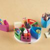 Learning Resources Create a Space Storage Center - Toy Desk Organizer, Classroom Workspace Must Haves, Homeschool Organization, Arts & Crafts, Rotating Caddy, Office & Teacher Supplies
