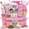 Original Stationery Mini Ice Cream Slime Kit for Girls Ages 7-12 - Small Multicolor Ice Cream Slime Maker Kit with Sprinkles (Strawberry Scented)