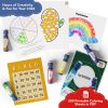 DOODLE HOG Washable Dot Markers for Toddlers 1-3 Years, 8 Colors Bingo Markers, Paint Marker for Kids Preschool, Non Toxic Arts and Crafts Supplies