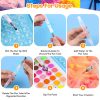 Taotree Valentines Day Gifts for Kids Adults, Easter Basket Stuffers, 48 Colors Watercolor Paint Set, Art Supplies Drawing Kit Painting Supplies Brush, Gifts for Teens Girls Boys Artists