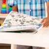 Melissa & Doug Mosaic Sticker Pad Safari Animals (12 Color Scenes to Complete with 850+ Stickers)
