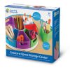 Learning Resources Create a Space Storage Center - Toy Desk Organizer, Classroom Workspace Must Haves, Homeschool Organization, Arts & Crafts, Rotating Caddy, Office & Teacher Supplies