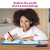 Skillmatics Storybook Art Kit - Create Fairytale Stories, DIY Craft & Writing Kit with 300+ Stickers, Scrapbooking & Journal Activity, Gifts for Kids Ages 5, 6, 7, 8, 9, 10