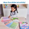 Skillmatics Dot It Sticker Art - Unicorns & Princesses, Mess-Free Fun for Kids, 500+ Stickers, Craft Kits, DIY Scrapbooking Activity, Travel Toys, Gifts for Girls & Boys Ages 3, 4, 5, 6, 7