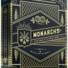 Monarch Playing Cards by theory11 , Blue, 3.5 x 2.5-Inch