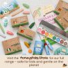Honeysticks 100% Pure Beeswax Crayons (12 Pack) - Non Toxic Crayons, Safe for Babies and Toddlers, for 1 Year Plus, Handmade in New Zealand with Natural Beeswax, Food-Grade Colors, Eco-Friendly