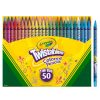 Crayola Twistables Colored Pencil Set for Kids (50ct), No Sharpen Coloring Book Pencils, Essential Classroom Supplies, Cute Back to School Gifts for Kids, 4+