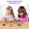 Skillmatics 3D Art Kit - Aqua Puffs Princesses & Unicorns, Mess-Free Paint by Number Craft for Kids, DIY Color & Inflate Activity, Travel & Creative Gift for Girls & Boys Ages 4, 5, 6, 7, 8, 9, 10