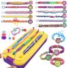 DDAI Arts and Crafts for Kids Age 8-12 Friendship Bracelet Making Kit for Girls - Best Birthday Gifts Ideas for Girl 7 9 10 11 Year Old - Popular Bracelets String Maker Toys Set